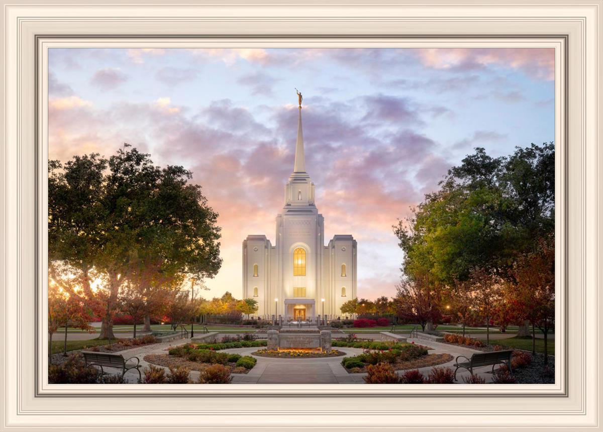 Brigham City Temple Autumn Panorama