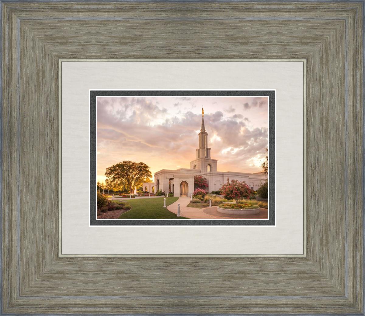 Sacramento Temple Sunset Panorama