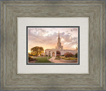 Sacramento Temple Sunset Panorama