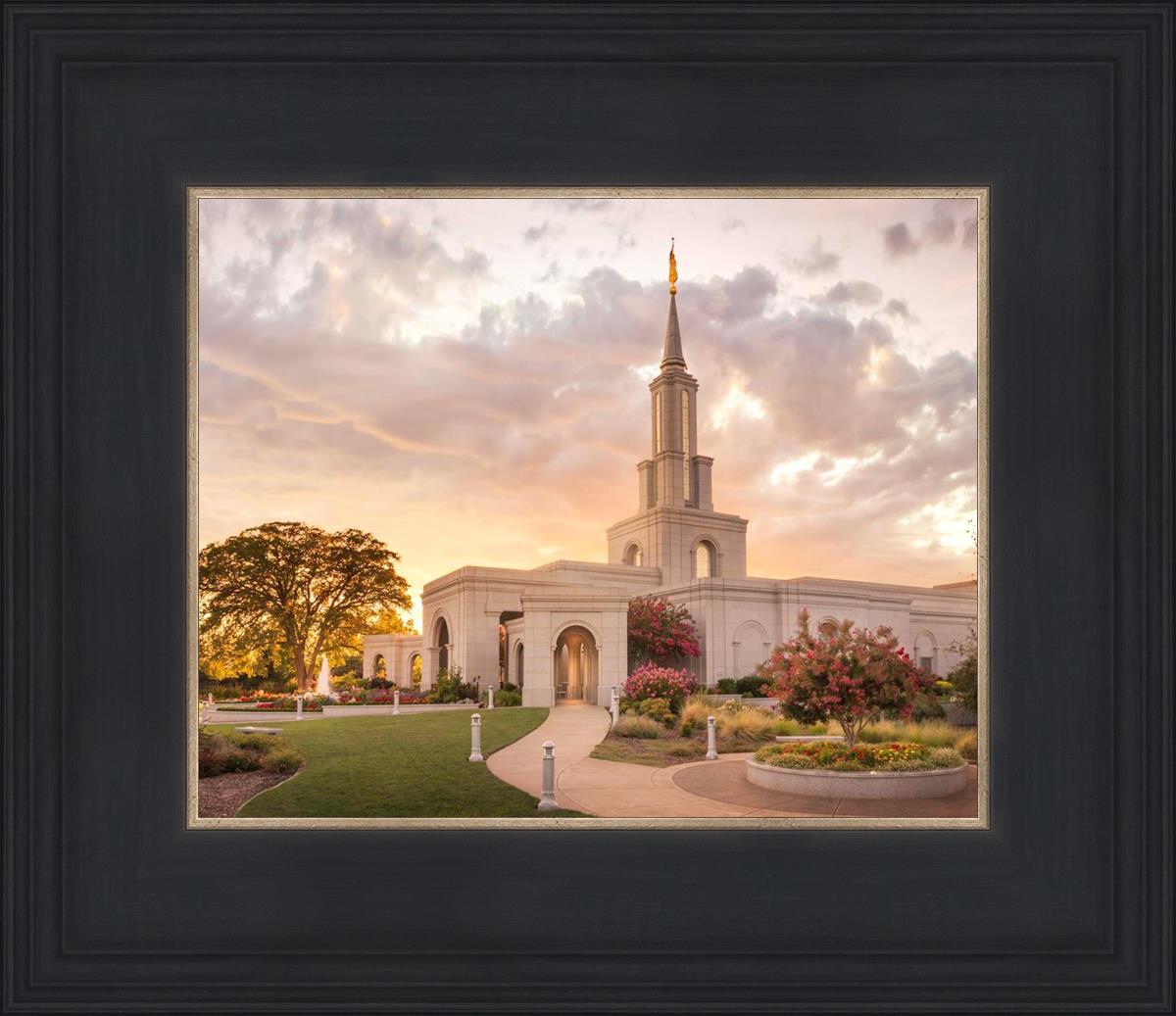 Sacramento Temple Sunset Panorama