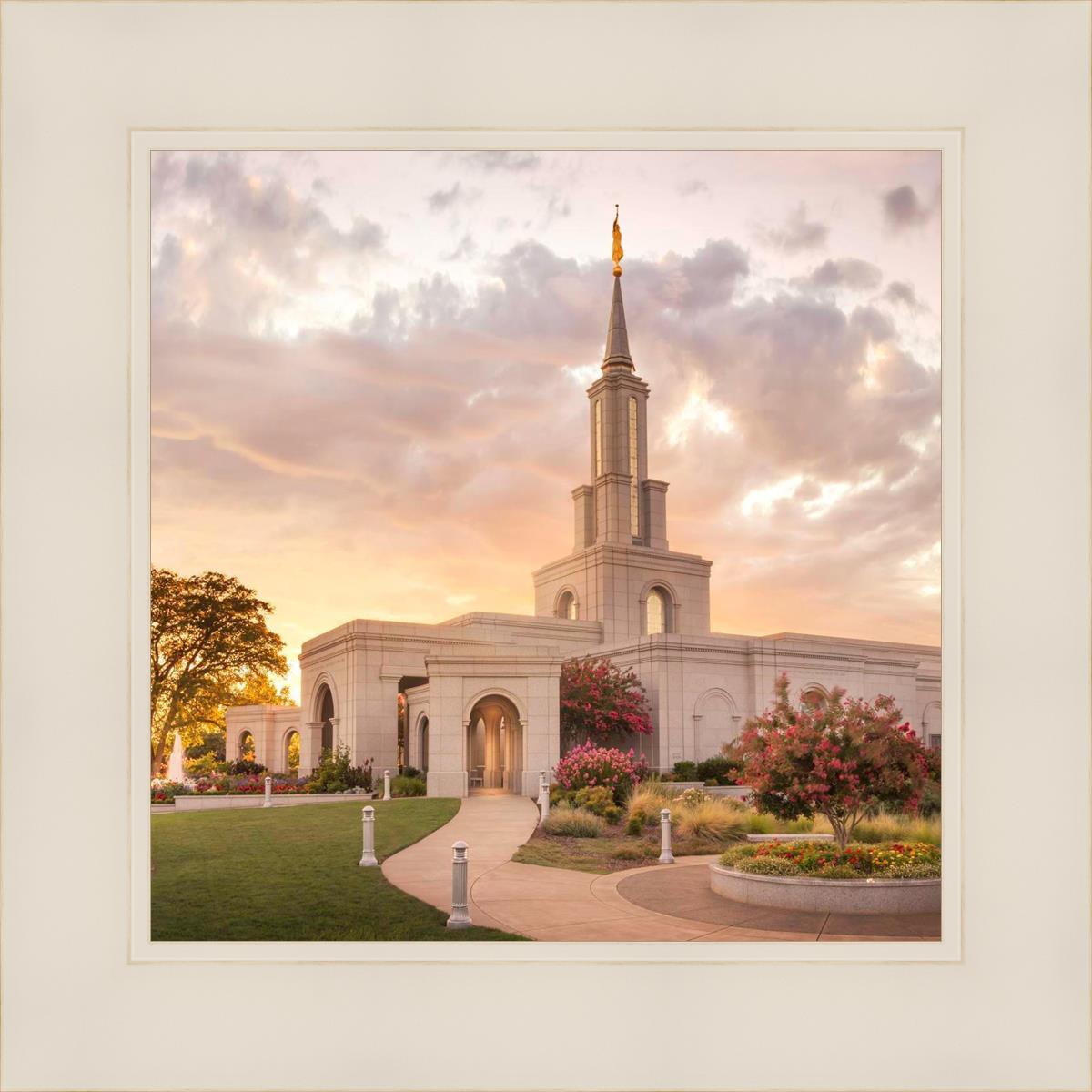 Sacramento Temple Sunset Panorama