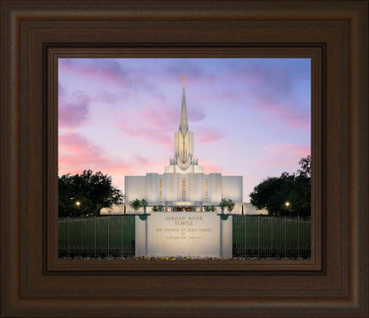 Jordan River Temple Eventide