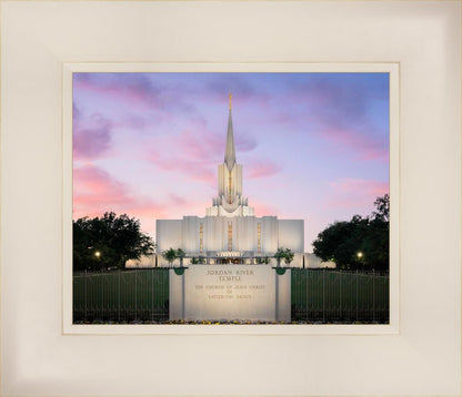 Jordan River Temple Eventide