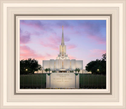 Jordan River Temple Eventide