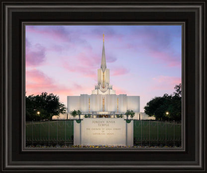 Jordan River Temple Eventide