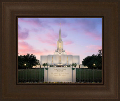 Jordan River Temple Eventide