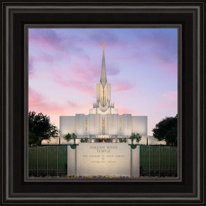 Jordan River Temple Eventide