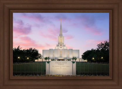 Jordan River Temple Eventide