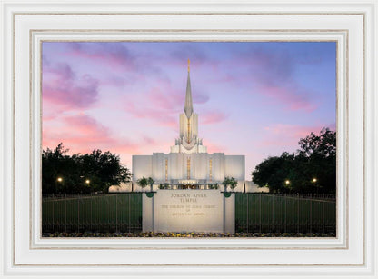 Jordan River Temple Eventide