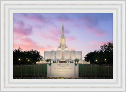 Jordan River Temple Eventide