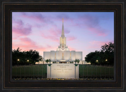 Jordan River Temple Eventide