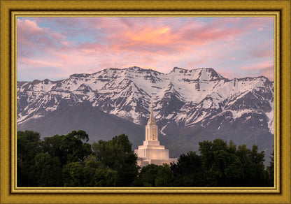 Orem Utah Daybreak Large Wall Art