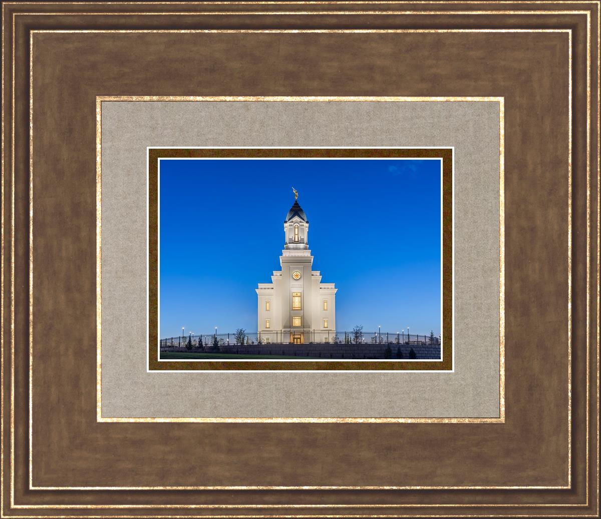Cedar City Temple Blue Hour