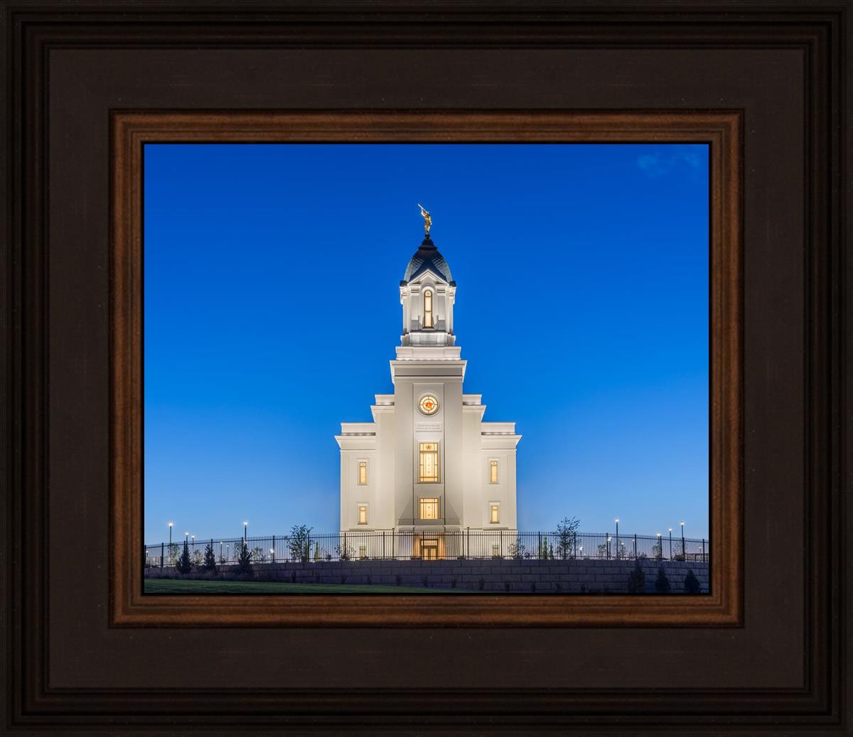 Cedar City Temple Blue Hour