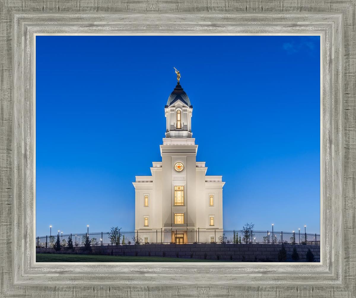 Cedar City Temple Blue Hour