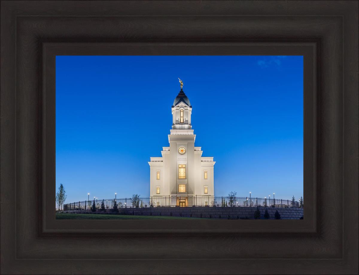 Cedar City Temple Blue Hour