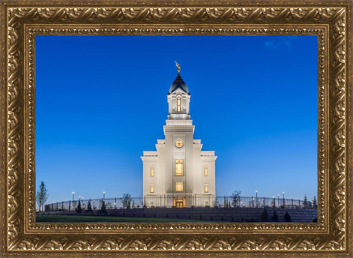 Cedar City Temple Blue Hour