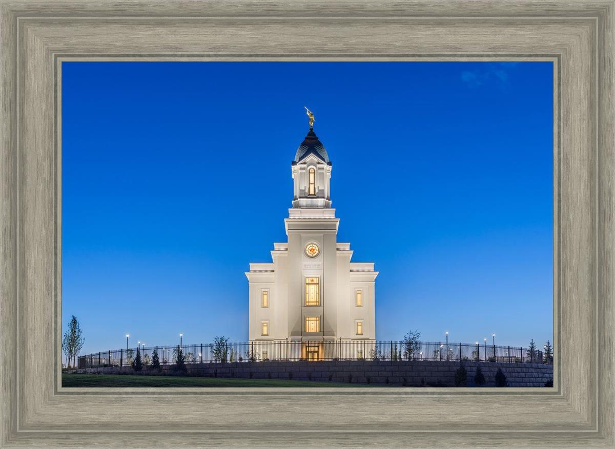 Cedar City Temple Blue Hour