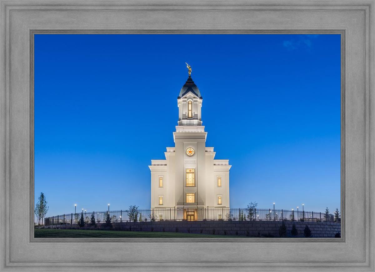 Cedar City Temple Blue Hour