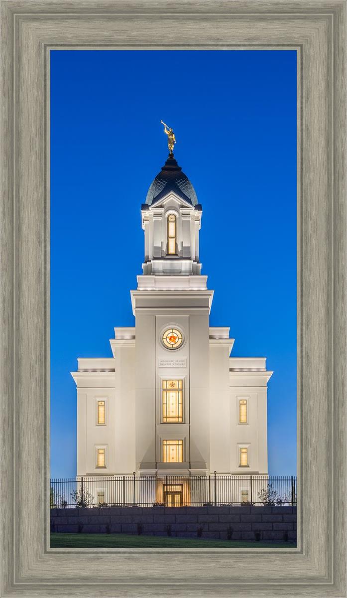 Cedar City Temple Blue Hour