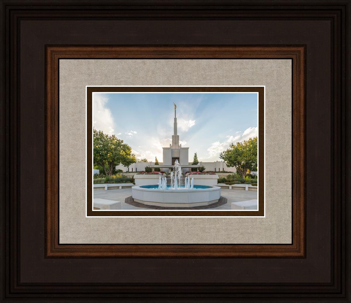 Denver Temple Eternal Fountain