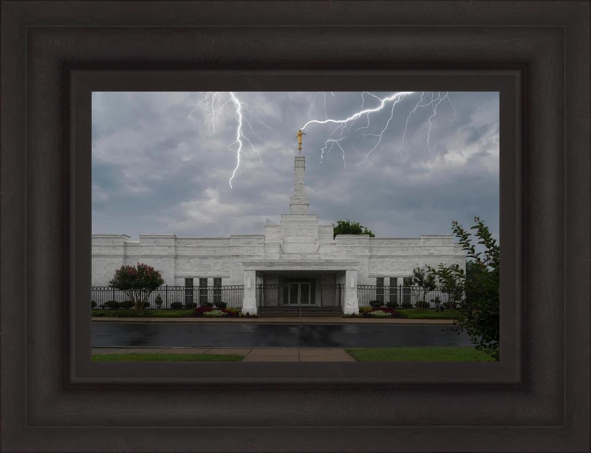 Nashville Temple Through The Storm