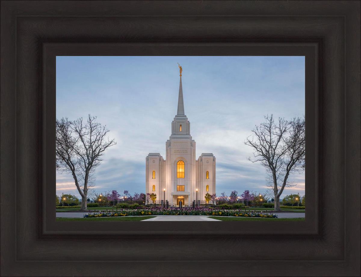 Brigham City Temple Early Spring