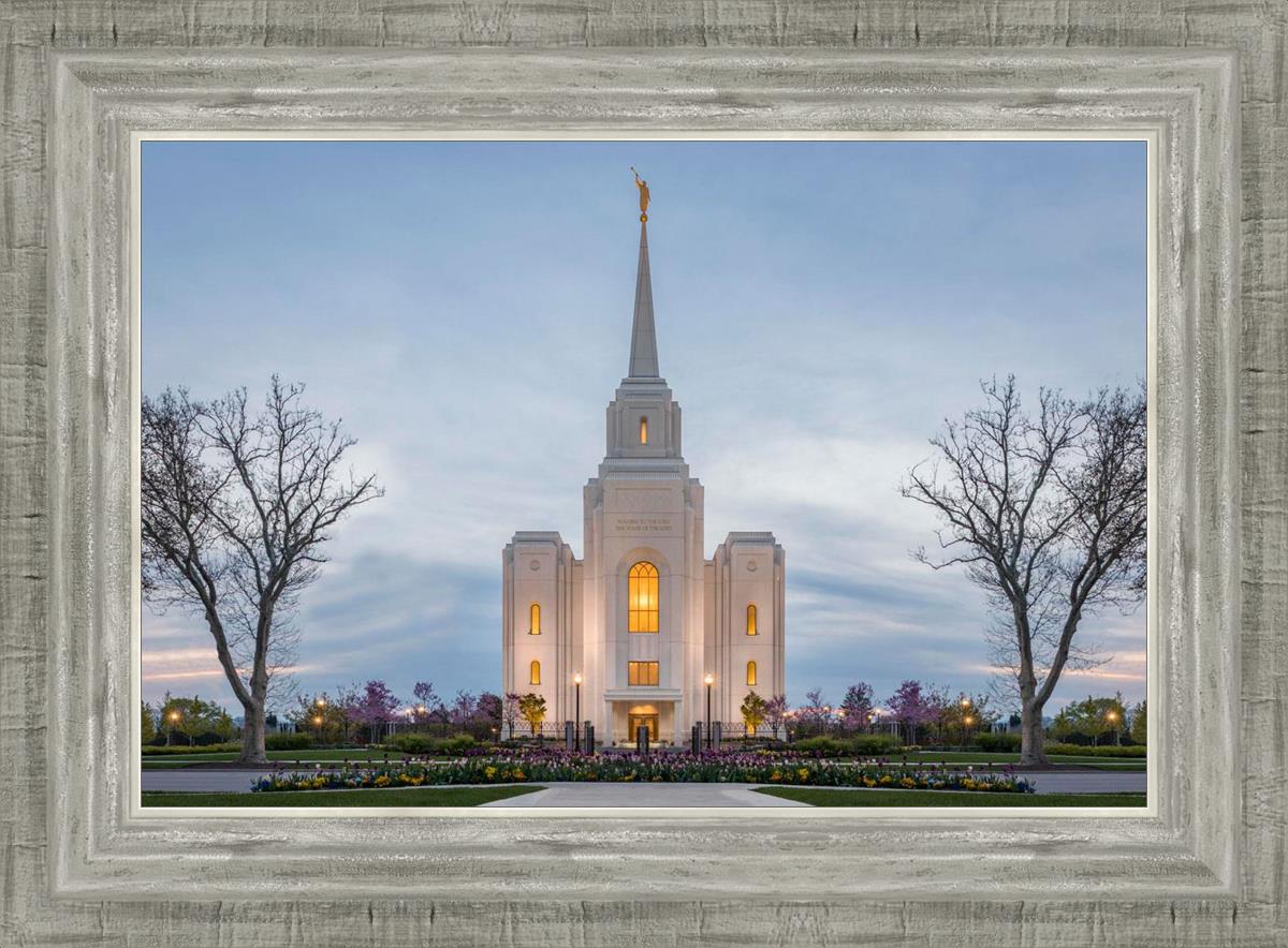 Brigham City Temple Early Spring