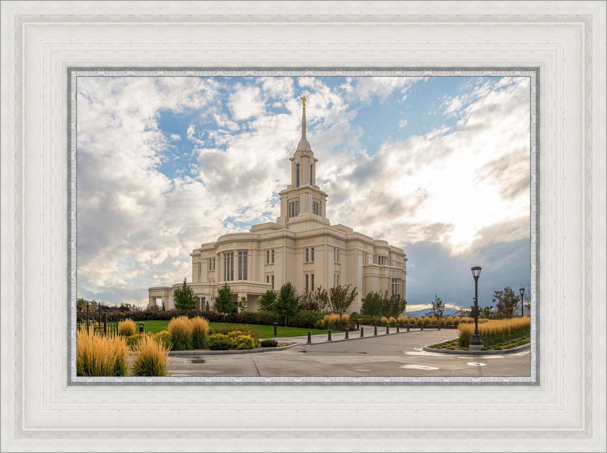 Payson Temple Golden Hour