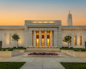 Indianapolis Temple Pillars Of Light