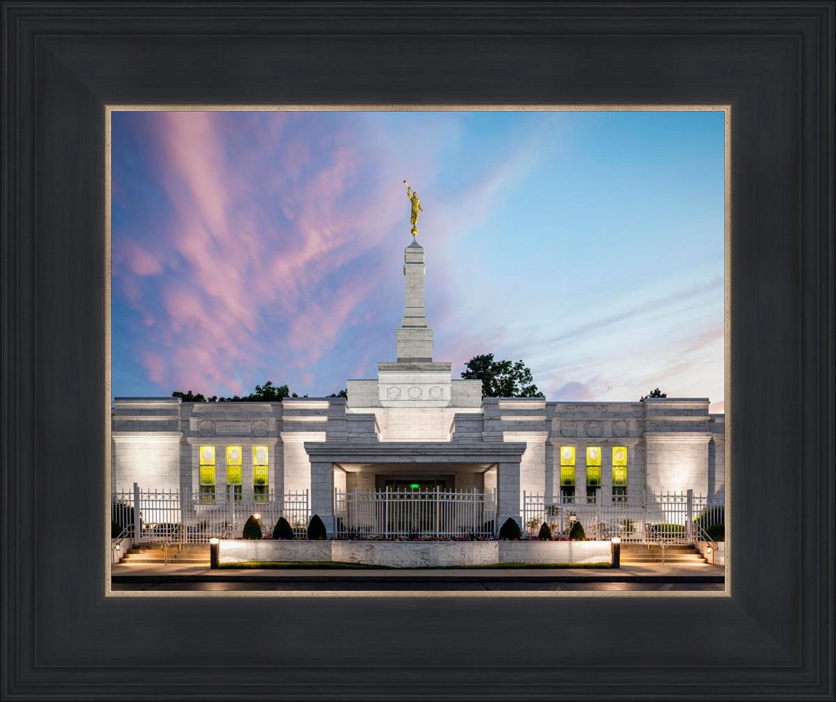 Louisville Temple Summer Evening