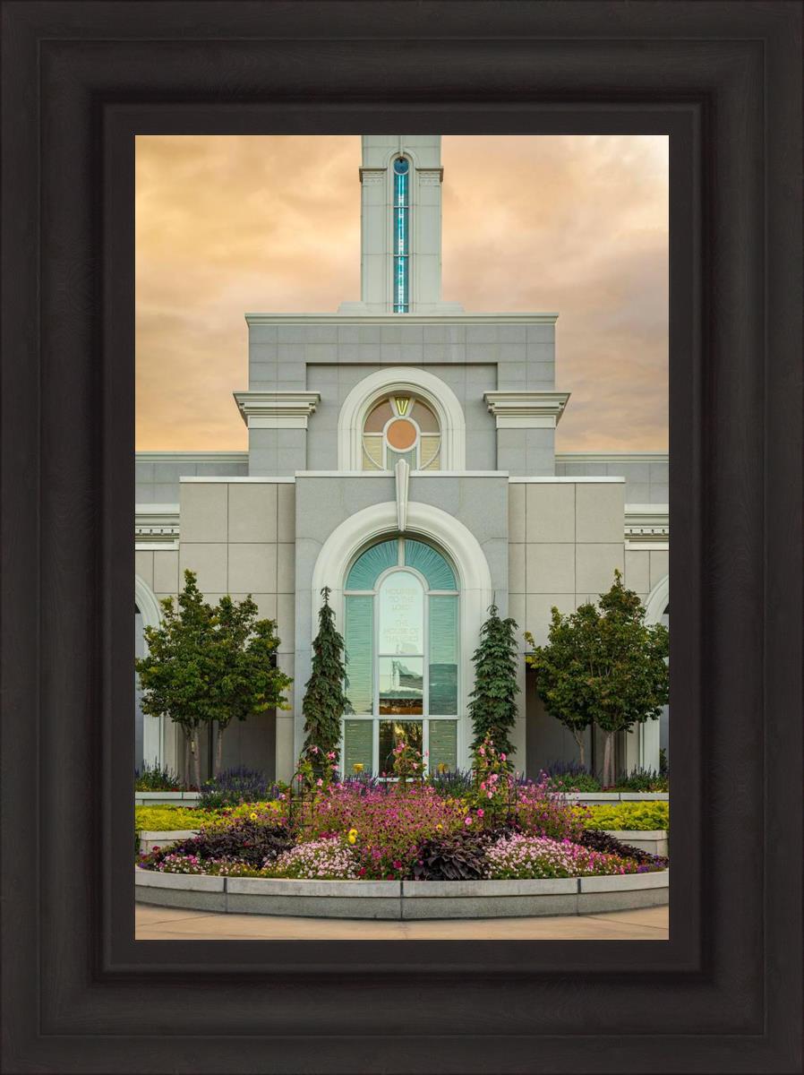 Mount Timpanogos Temple Heavenly Gardens