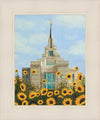 Kyiv Temple with Sunflowers