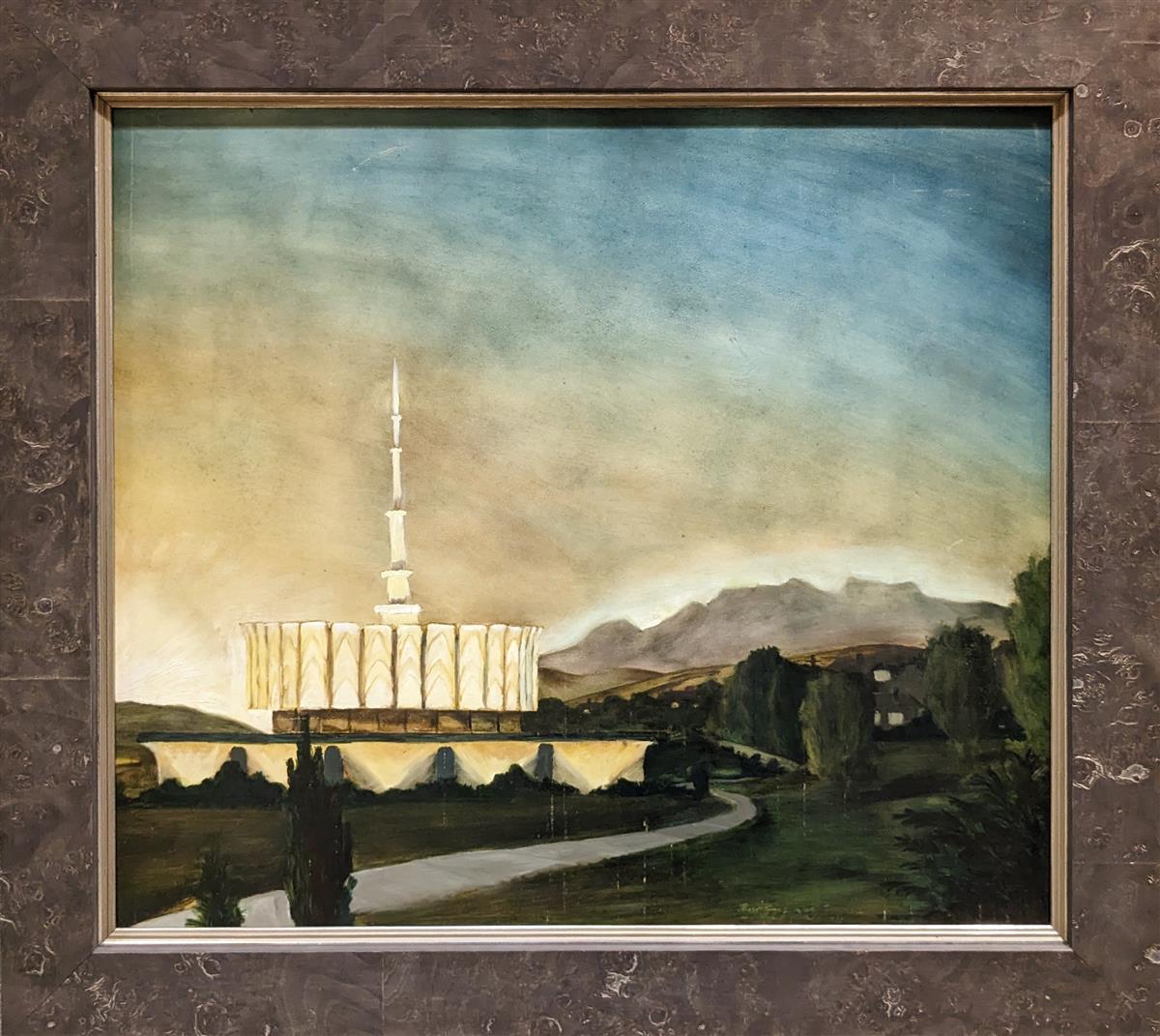Provo Temple Original Artwork
