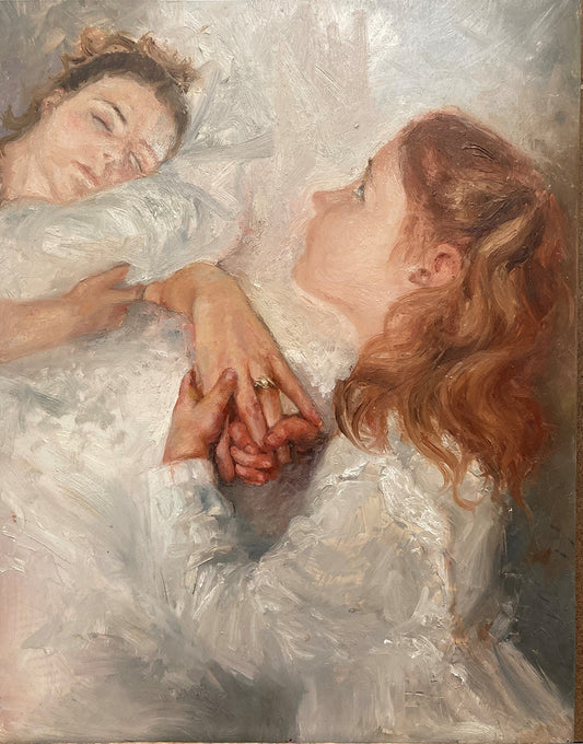 Bestow Oil on Panel Original Artwork