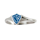 CTR Classic Mini Blue Ring - Stainless Steel