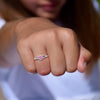 CTR Classic Mini Pink Ring - Sterling Silver