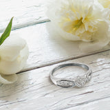 CTR Designer Bow Ring - Serling Silver