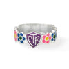 CTR Designer Flower Petals Ring - Sterling Silver