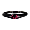 CTR Micro Mini Designer Pink Black Ring - Stainless Steel
