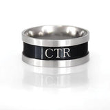 CTR Men's Designer Genesis Ring - Stainless Steel