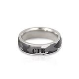 CTR Men's Designer Camo Ring - Stainless Steel