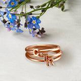 CTR Stackable Letters Ring