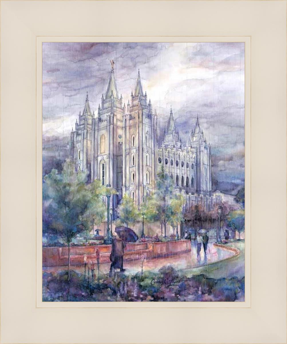 Refuge From The Storm - Salt Lake Temple