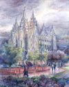 Refuge From The Storm - Salt Lake Temple