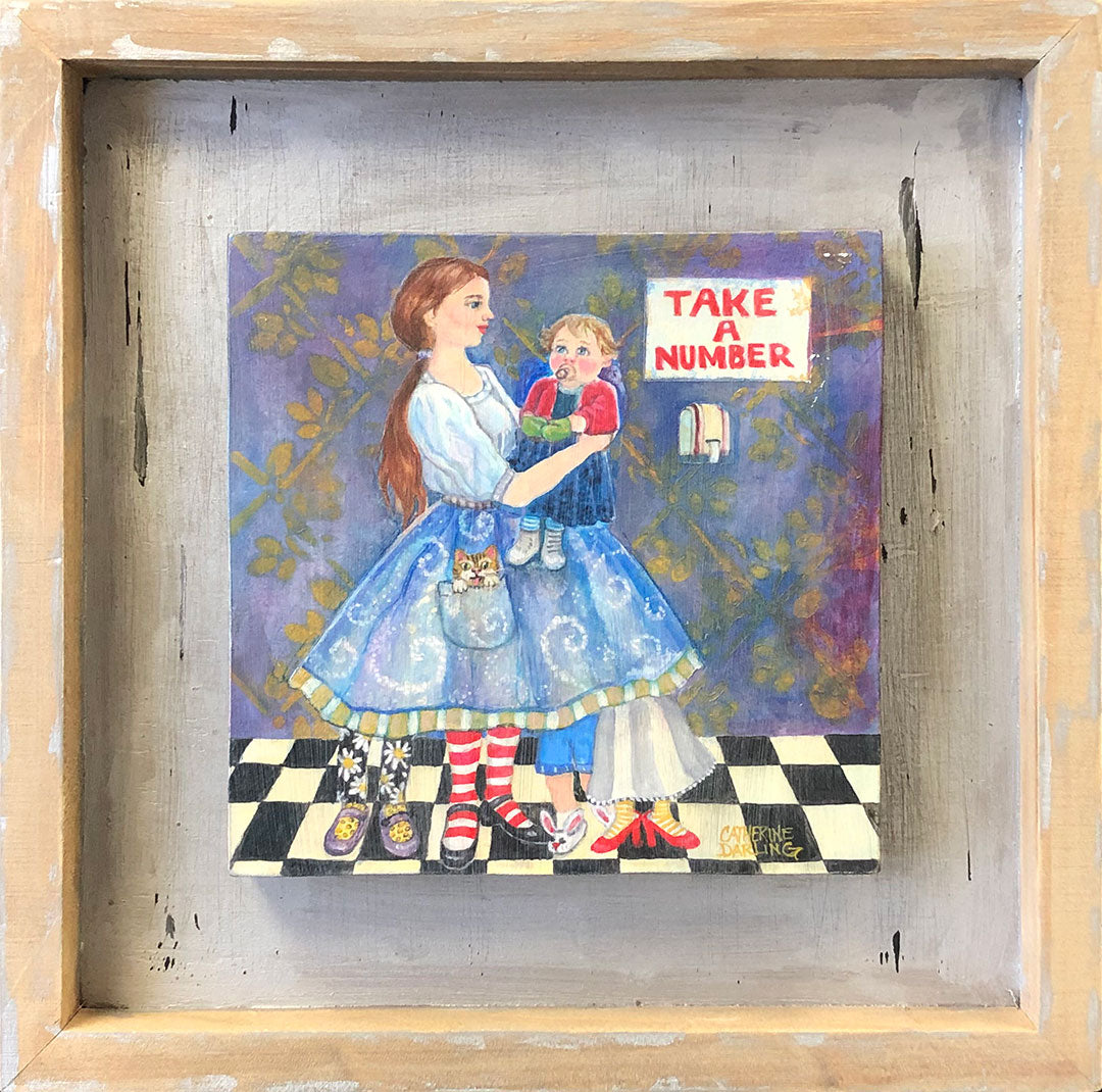 Take a Number Original Artwork