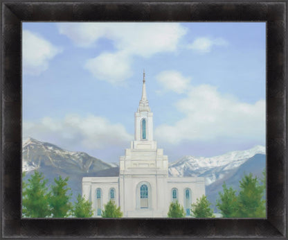 Mountain of The Lord Orem Utah Large Wall Art