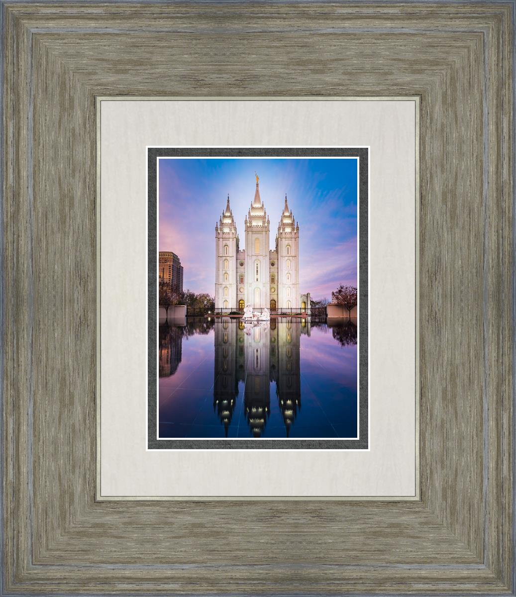 Salt Lake Temple All is Still