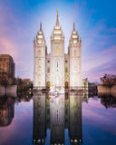 Salt Lake Temple All is Still