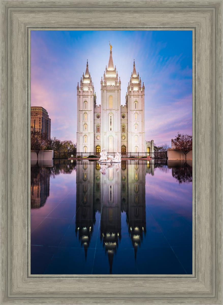 Salt Lake Temple All is Still